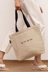 Льняная сумка шопер Emka C020/gilmar