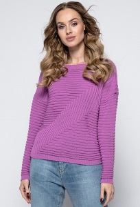 Женский свитер сиреневого цвета Fimfi I237