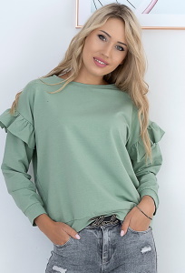 Зелёная блузка M.Hajdan BL1139
