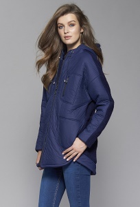 Тёмно-синяя женская куртка Zaps Hess
