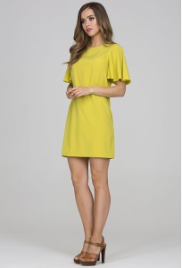 Коктейльное платье цвета лайм Donna Saggia DSP-318-88