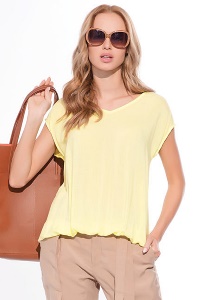 Жёлтая блузка Sunwear W22-2