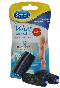 Насадка Scholl Velvet smooth Diamond (экстражесткая) 2 шт.