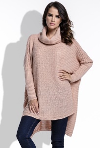 Длинный женский свитер oversize Fimfi I213