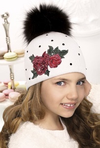 Польская шапка для девочек Willi Vera