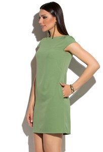 Летнее платье оливкового цвета Donna Saggia DSP-56-9