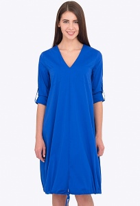 Платье баллон синего цвета Emka PL-578/arabella