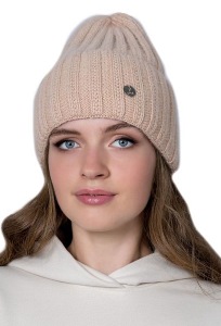 Женская теплая шапка из ангоры Landre Перла