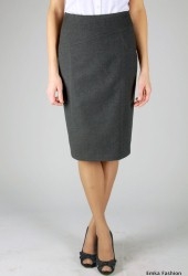 Недорогая юбка серого цвета | 271-jennifer