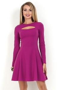 Платье цвета фуксия Donna Saggia DSP-160-38t