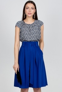 Синяя юбка Emka Fashion 247-jean