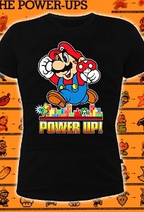 Мужская футболка Марио (светится в темноте и ультрафиолете)