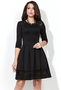 Платье чёрного цвета Donna Saggia DSP-220-4t