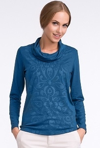 Блузка синего цвета Sunwear U20