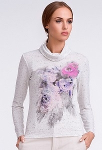 Блузка с цветочным принтом Sunwear U26