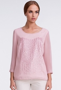 Розовая блузка Sunwear U28
