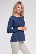 Синяя женская блузка Sunwear O42-5-30