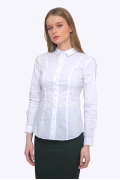 Женская приталенная рубашка Emka B2292/amina