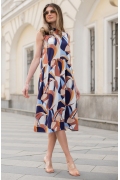 Платье оригинального кроя Donna Saggia DSP-525-48