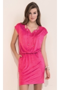 Летнее молодёжное платье розового цвета Zaps Ami