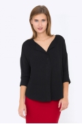 Чёрная блузка Emka Fashion b 2203/furla