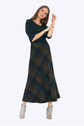 Тёплая шерстяная юбка-трапеция Emka S314/laftiya