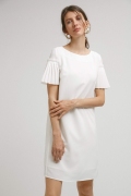 Платье молочного цвета Emka PL907/beatrisa