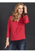 Красная трикотажная блузка Sunwear A23-5-07