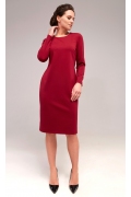 Красное платье TopDesign B7 011 