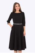 Чёрное платье Emka Fashion PL-407/gvenda