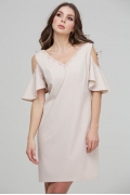 Коктейльное платье с V-образным вырезом Donna Saggia  DSP-300-2