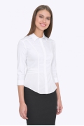 Женская белая рубашка Emka B2208/amina