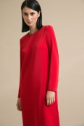 Платье красного цвета Emka PL883/sakita