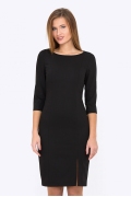 Платье чёрного цвета Emka Fashion PL-558/milisa