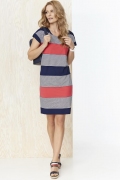 Летнее трикотажное платье в полоску Sunwear YS201-2-30