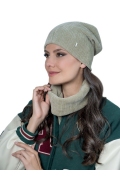 Комплект женский шапка+снуд Landre Аиша