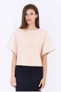 Персиковая блузка Emka Fashion b 2202/fidan