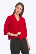 Красная блузка Emka B2272/redeni