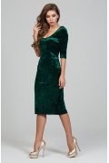 Бархатное платье-футляр Donna Saggia DSP-313-44t