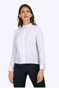 Белая офисная блузка Emka B2375/luisa