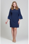 Нарядное платье синего цвета Donna Saggia DSPB-28-62