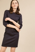 Короткое приталенное платье Emka PL438/rosinda