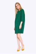 Зеленое платье прямого силуэта Emka PL688/spectra