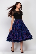 Шикарная юбка Emka Fashion 601-ripple