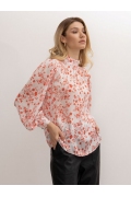 Изящная блузка с цветочным принтом Emka B2646/grafic