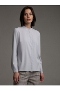 Блуза простого кроя в деловом стиле Emka B2300/letter