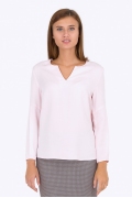 Розовая блузка Emka Fashion b 2175/loressa