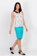 Блузка без рукавов Emka Fashion b 2156/esfir