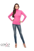 Розовая водолазка Conso Wear KWTS160707