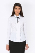 Белая рубашка Emka Fashion b 2181/vonda